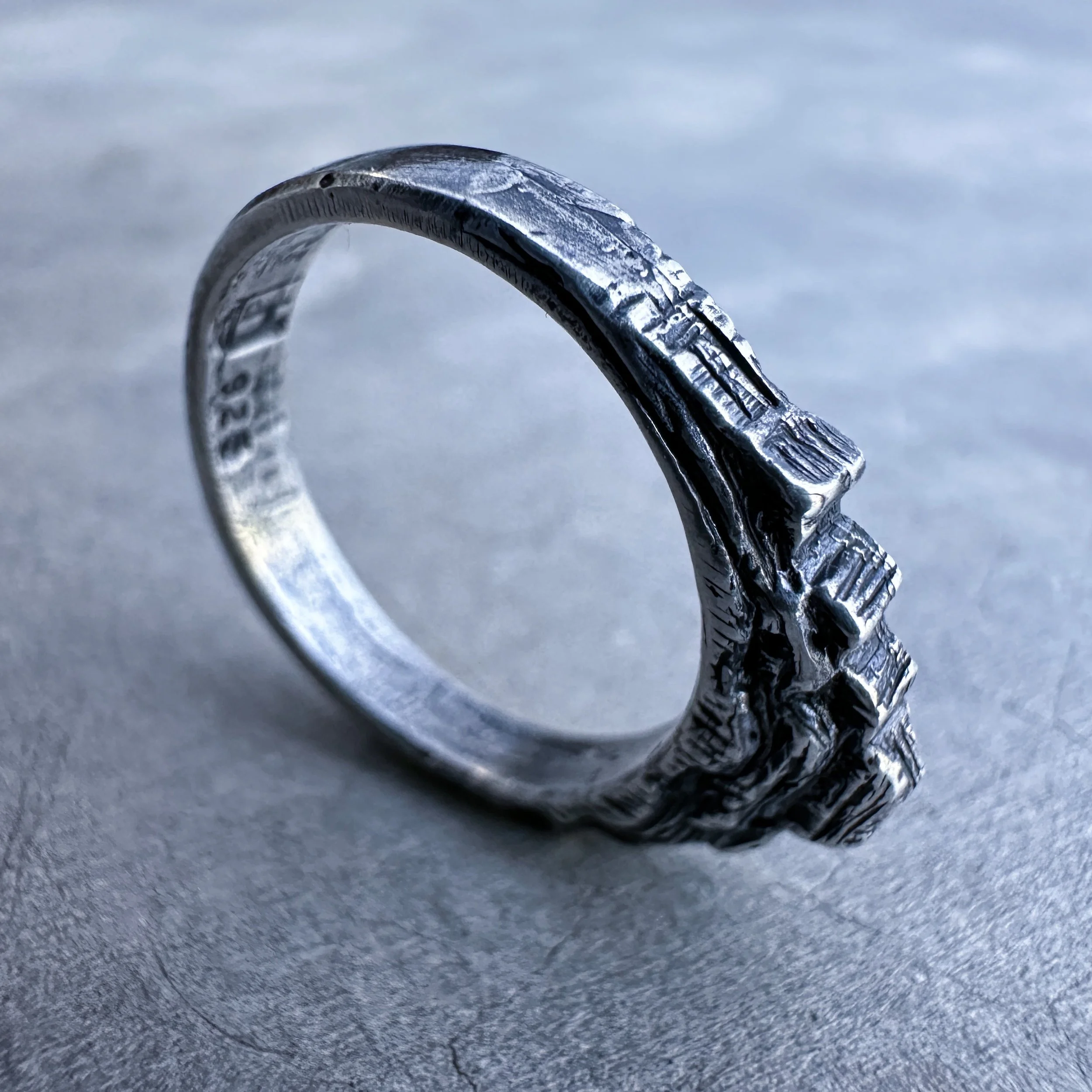 Jackrabbit Ring — HELIOTROPE — handcrafted in Tucson